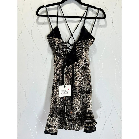 NWT Hello Molly Black Grand Central Mini Dress SOLD OUT! - Picture 9 of 12